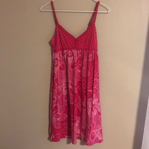 Pink sundress